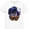 Owl T-Shirt Wildlife Graphic Tee Nature Bird Animal Lover Forest Gift Top