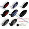 Nuevo Pegatina de Coche 2026 Para Ford ABS 14.5 Logo Frontal Capó Delantero del Coche Insignia Trasera del Maletero Pegatina Para Ford Mondeo Focus Fusion MK2