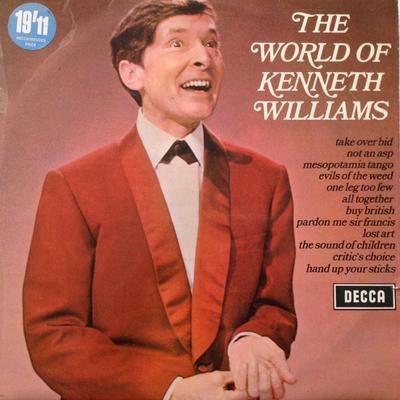 LP Record KENNETH WILLIAMS - The World Of Kenneth Williams PA64 Decca 1970 UK Comedy & Spoken Word Used