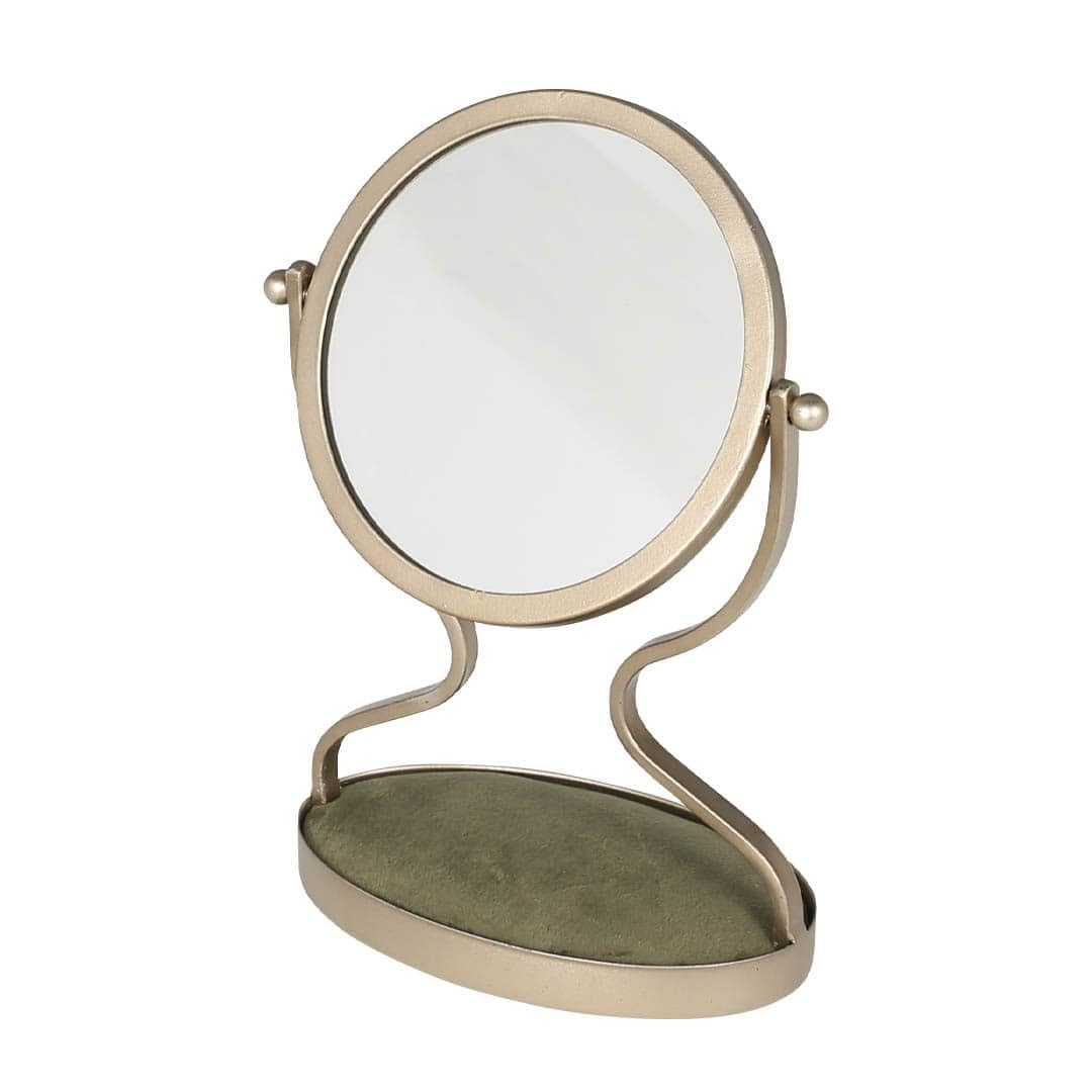 Dulton Tabletop Simple Height Width Depth TABLETOP MIRROR WITH TRAY Mirror, Iron, Design, 290mm, 203mm, 112mm, RNJ-0806