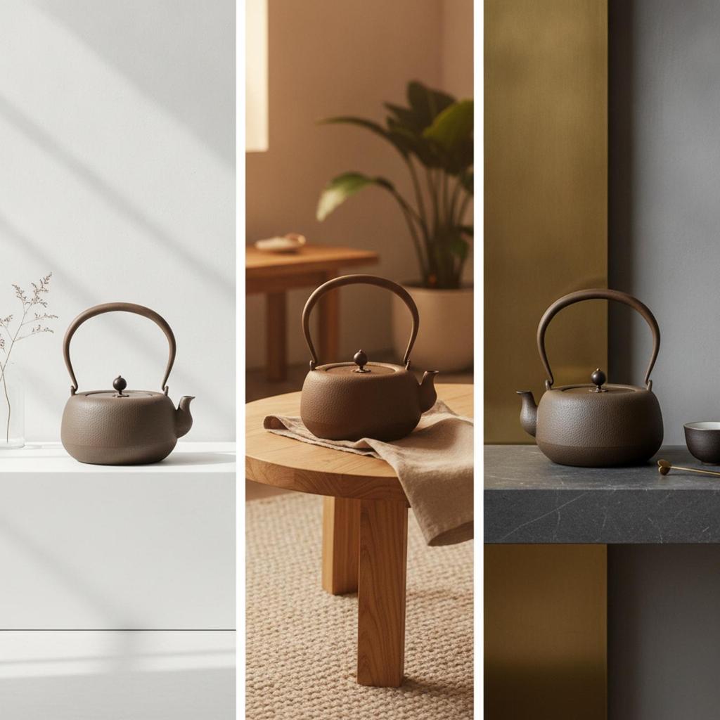 Iron Teapot Handmade Cast Uncoated Kettle for Tea Lovers,
