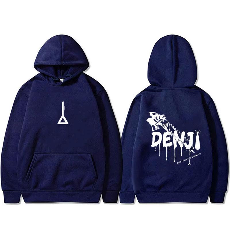 Anime Chainsaw Man Hoodie Kawaii Denji Pochita Funny Print Tracksuit Men Women Cosplay Oversized Hoodies Male Fashion Pullover