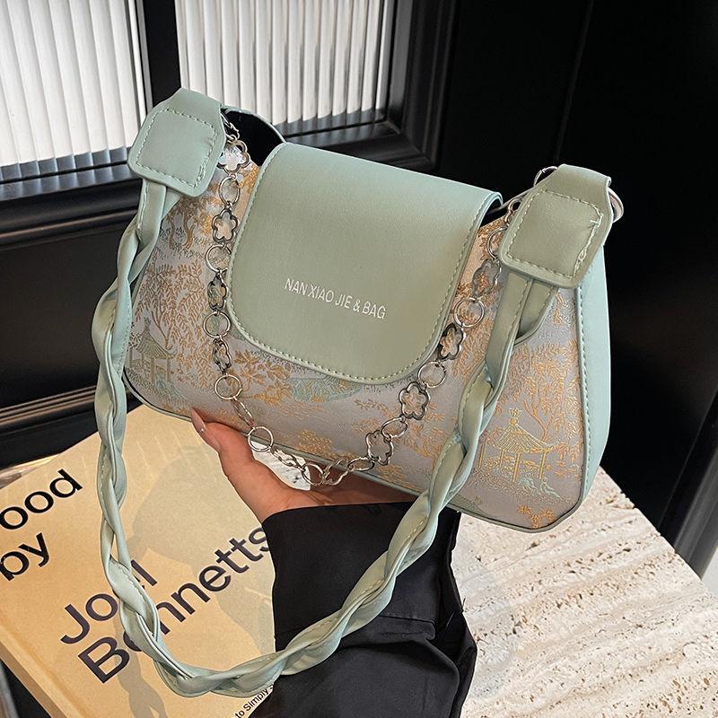 High-end Niche Handbag for Women, New Fashionable and Versatile Shoulder Bag, French-style Handbag