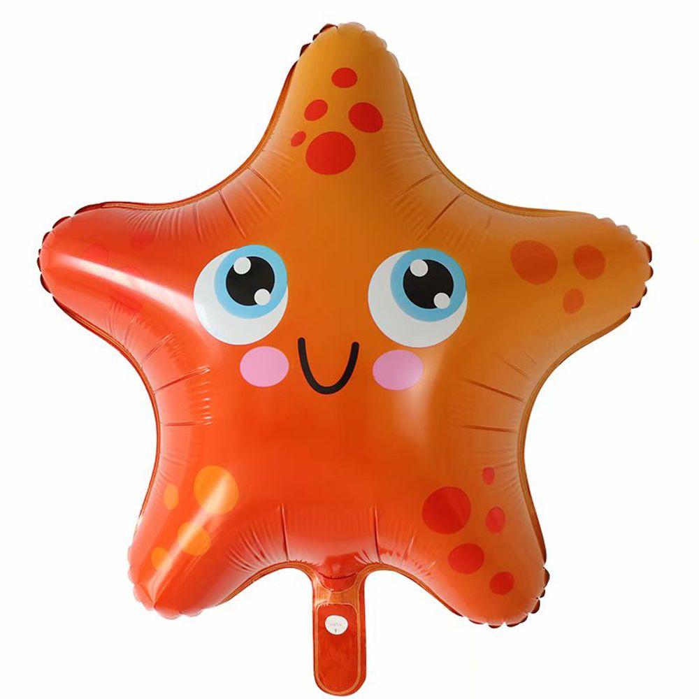 Unter Dem Meer Ballon-Set – 16 Stück, Meerestier-Motive (Delfin, Wal, Seestern…), Für Ozean-Partys & Dekoration