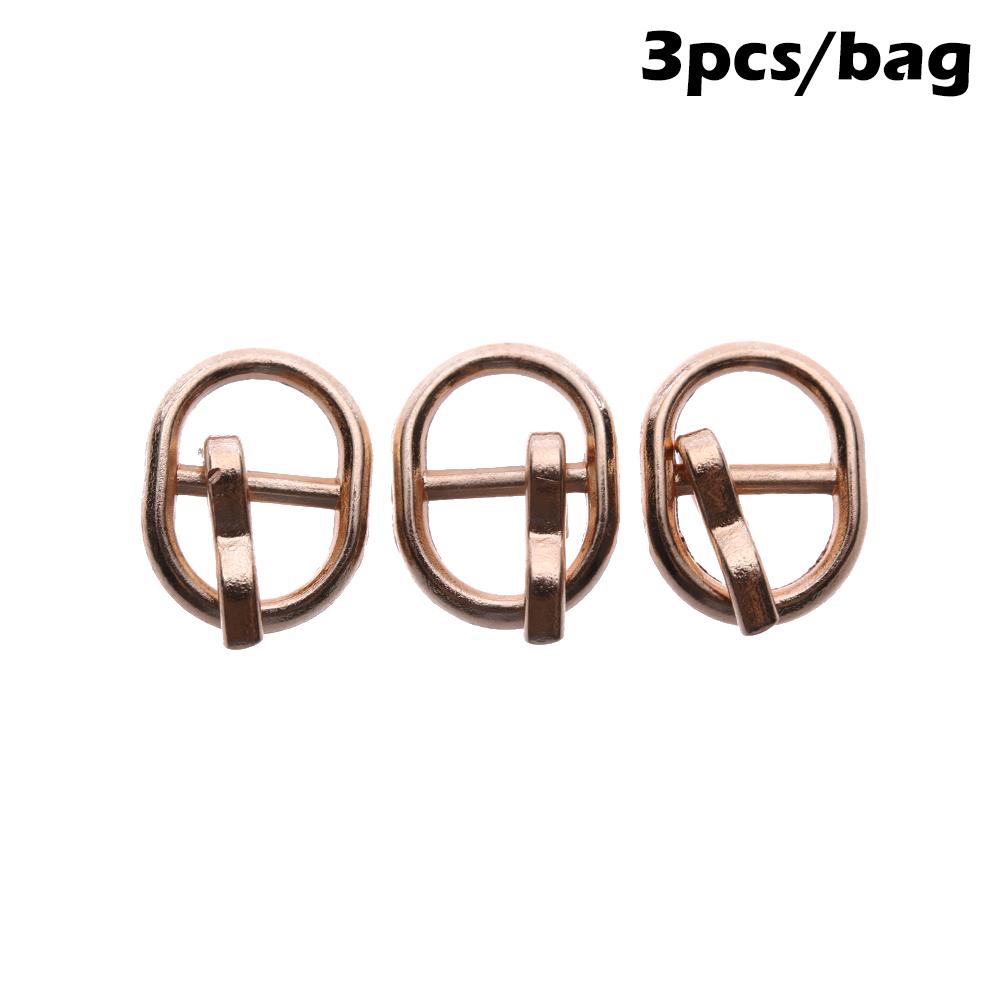 3/6 Stück/Beutel 4,5/5,5 MM Mini Ultra-kleine Dreifach-Gurt Schnalle Puppen Taschen Schnallen DIY Puppen Knöpfe Schuhe Haus DIY Bastelbedarf