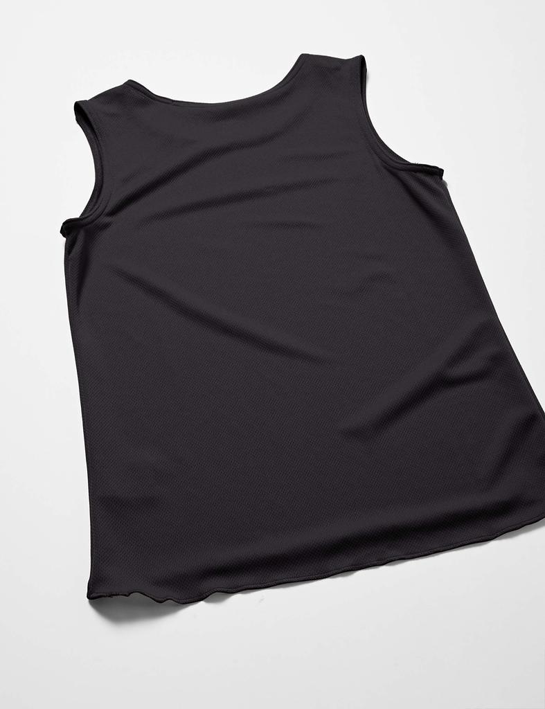 Mizuno Track Field Racing for Club U2MA7251 XS Women's & Shirt, Moisture-Wicking, Quick-Drying, Activities, 09, Black,