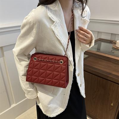 Simple and Fashionable Commuter Shoulder Bag, Simple and Fashionable Small Square Bag, Summer New Popular Casual Messenger Bag