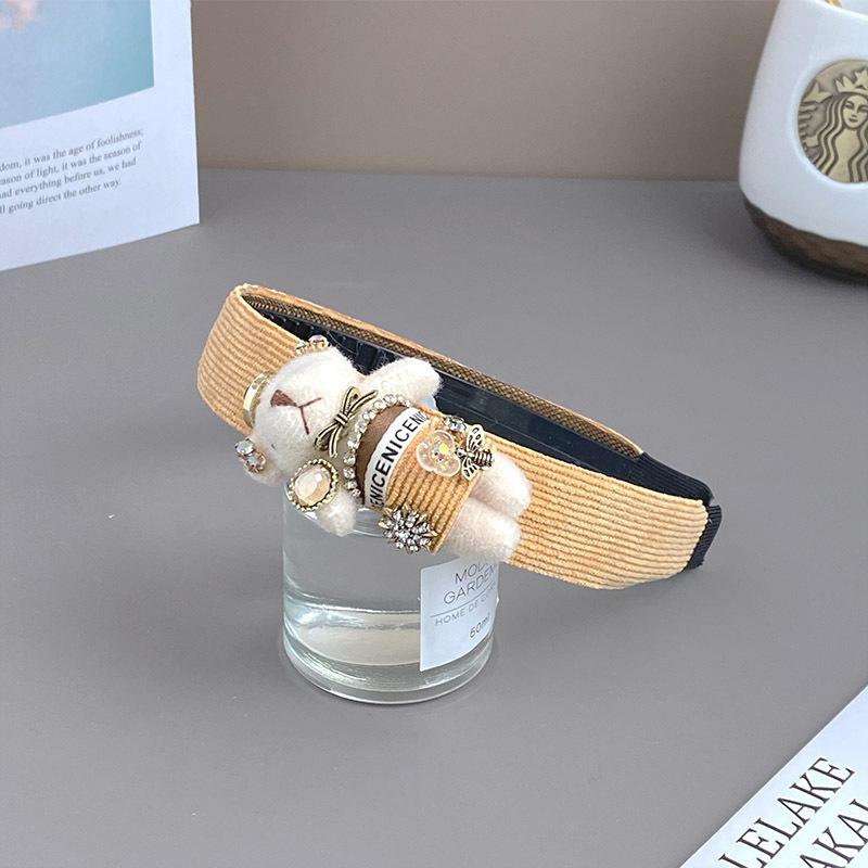 Style Headbands Cute Sweet Little Bear Minimalist Womens Hair Accessories