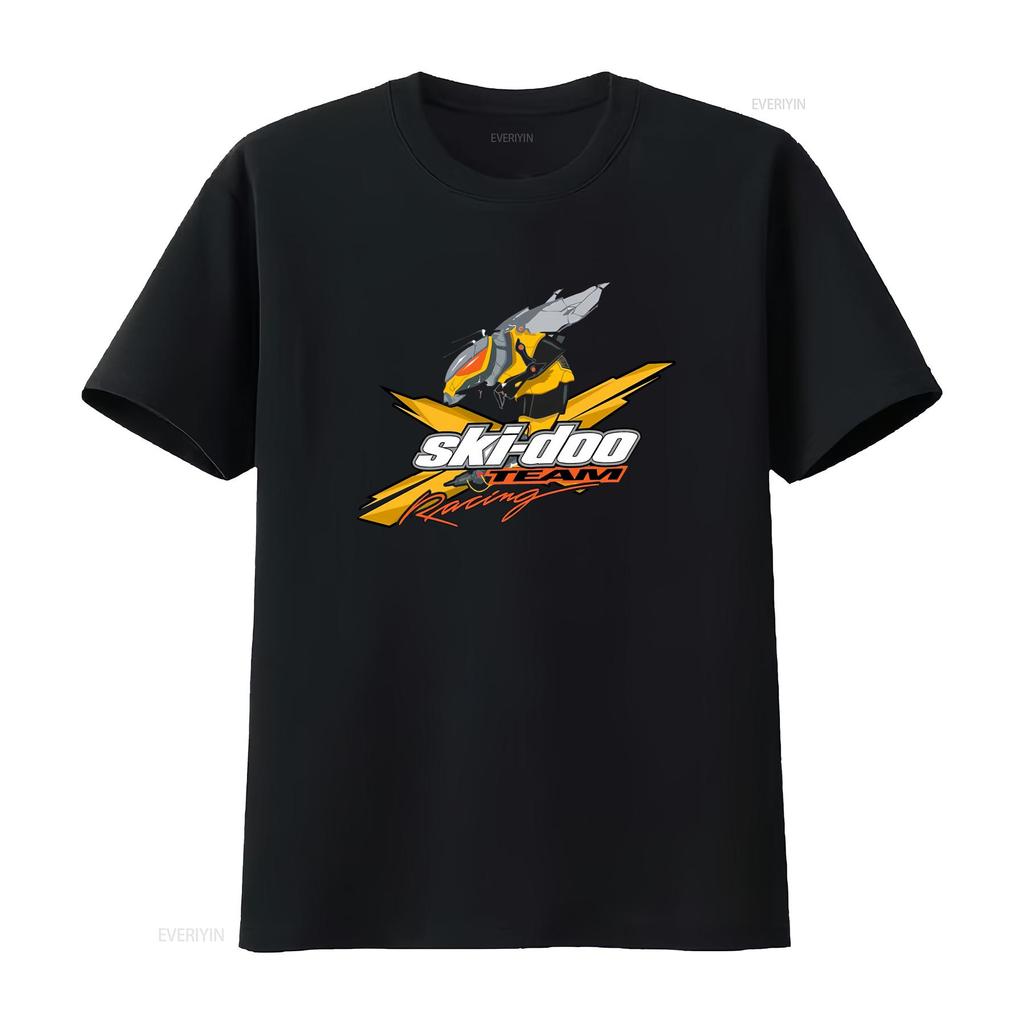 Ski Doo Logo T Shirt Funny Size S To 5xl Vintage Slightly Streetwear Top For Everyday Wear Soft Breathable