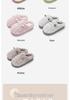 Cozy Cartoon Winter Indoor Cotton Slippers for Women & Men - Warm, Thick Sole, Plush Design for Couples