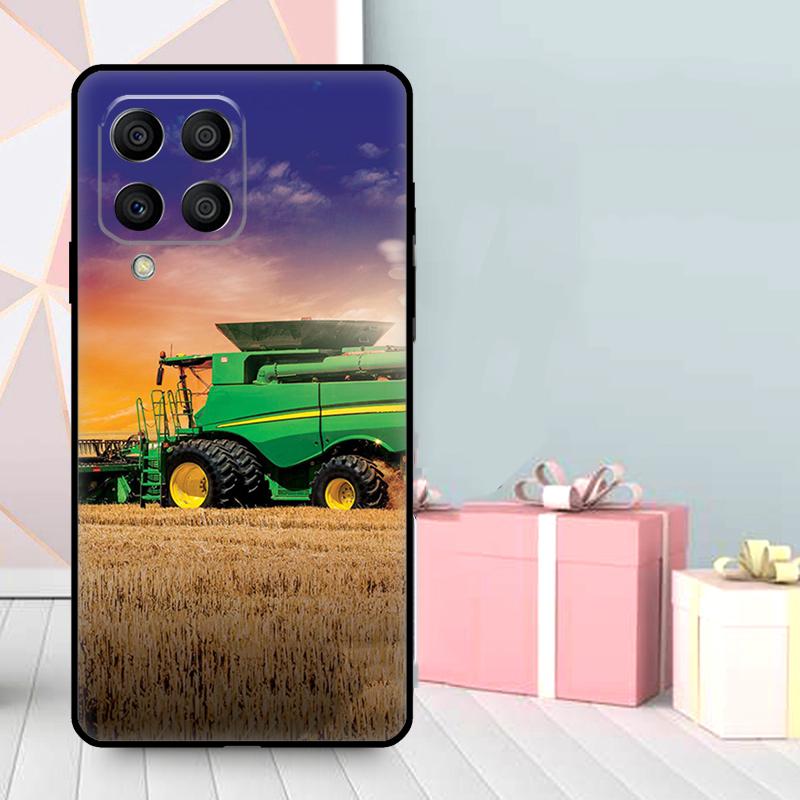 Farm Tractor Case For Samsung Galaxy M06 M11 M31 M14 M34 M54 M12 M32 M52 M15 M13 M16 M36 M56 M53 M35 M55