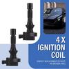 Ignition Coil: Compatible with Mazda 3, 6 GH8, MX-5, CX-7 - Set of 4 (L3G218100A, 6M8G12A366)