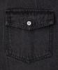 HOOVES Washed Denim Hoodie [Black]