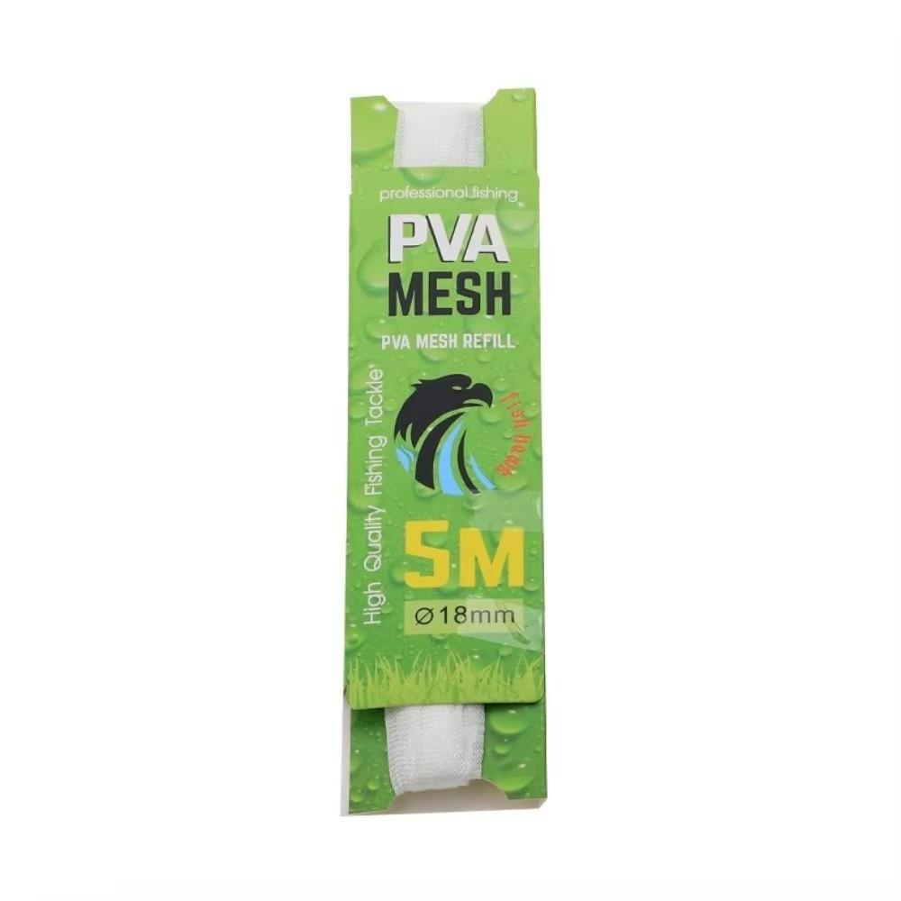 5M Length PVA Fishing Mesh Water-soluble Fishing Lures Bait Wrap for Carp Fishing