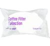 Kanae Paper Co., Ltd.. Gebleichte Kaffeefilter, Kapazität für 1-2 Personen, Trapezform, 100 Filter x 5 Packungen, mit Rändern, Hergestellt in Japan, CF1-100P