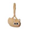 Big Eyes Cartoon Cat Crossbody Bag Soft Plush Cat Plush Toy Doll Bag Cat Plush Shoulder Bag  Girls