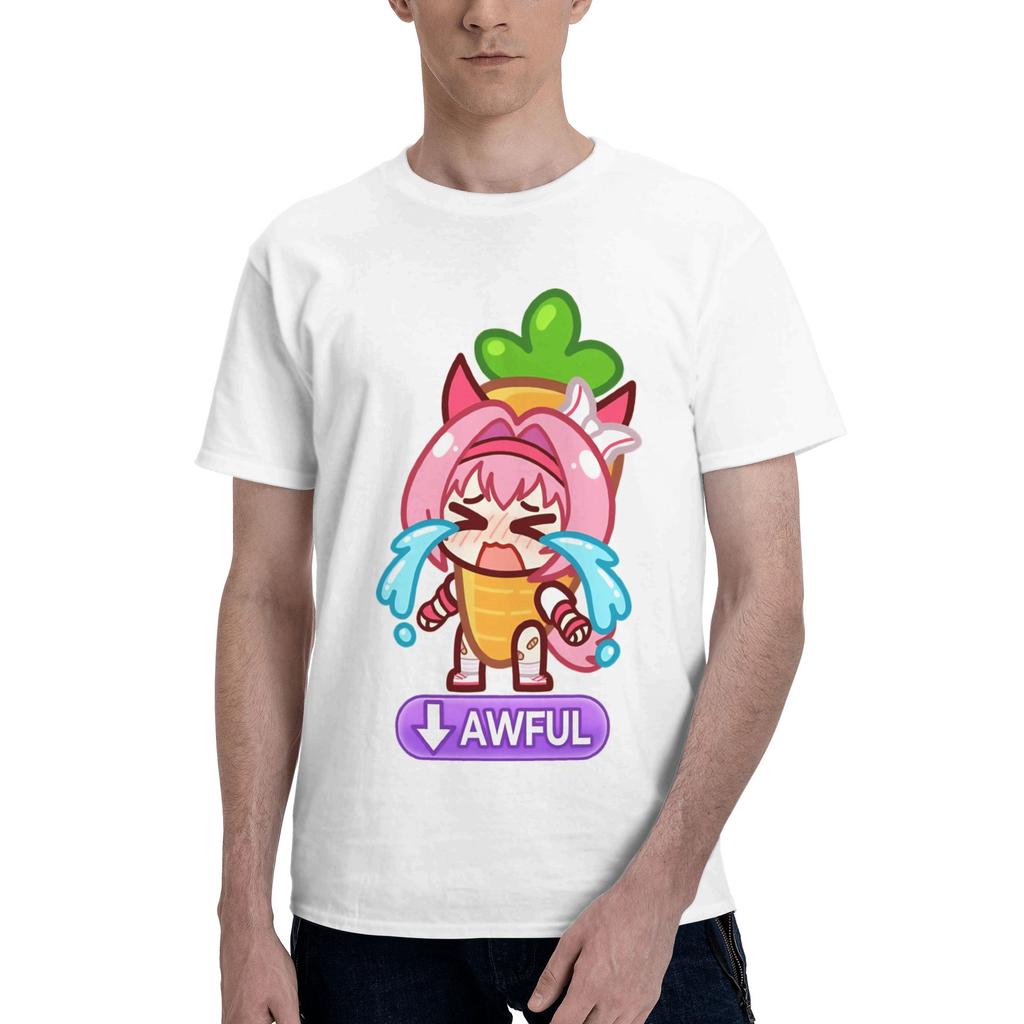 Haru Urara Aime T-Shirt for Men Women The Shining Star of Losers Everywhere Humorous 100% Cotton Tee Shirt T Shirt Original Tops