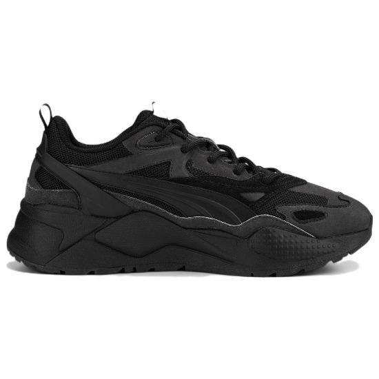 Puma RS-X Efekt Premium Negro Gris Fuerte Unisex Zapatos Casuales 390776-01