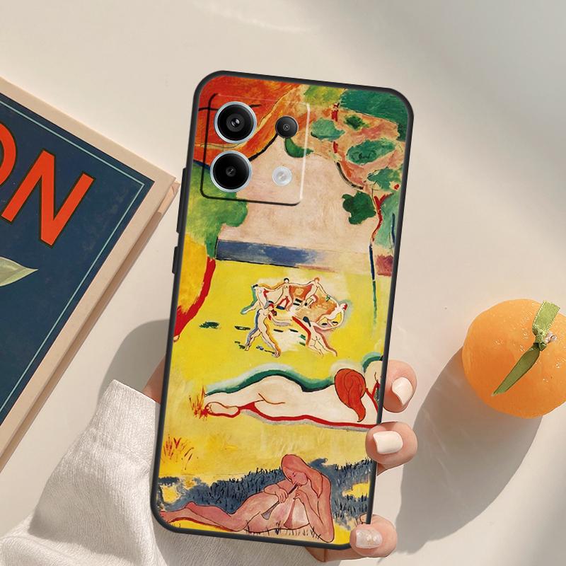 Henri Matisse Art Painting Funda For Xiaomi Redmi Note 9 10 11 12 13 14 Pro 9S 10S 11S 12S Redmi 13C 10C 12C 14C Case
