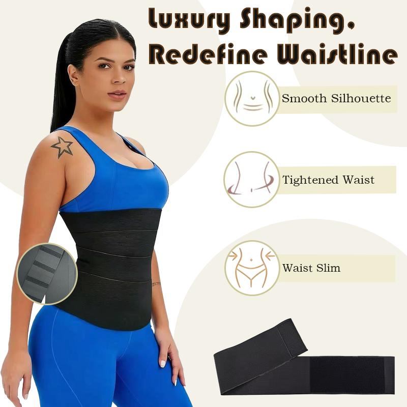 Hot Sale 4 Meter 5 Meter 6 Meter 12.5CM Bandage Waist Trainer Flattening Abdomen Postpartum Belly Wrap for Women Lower Belly Fat