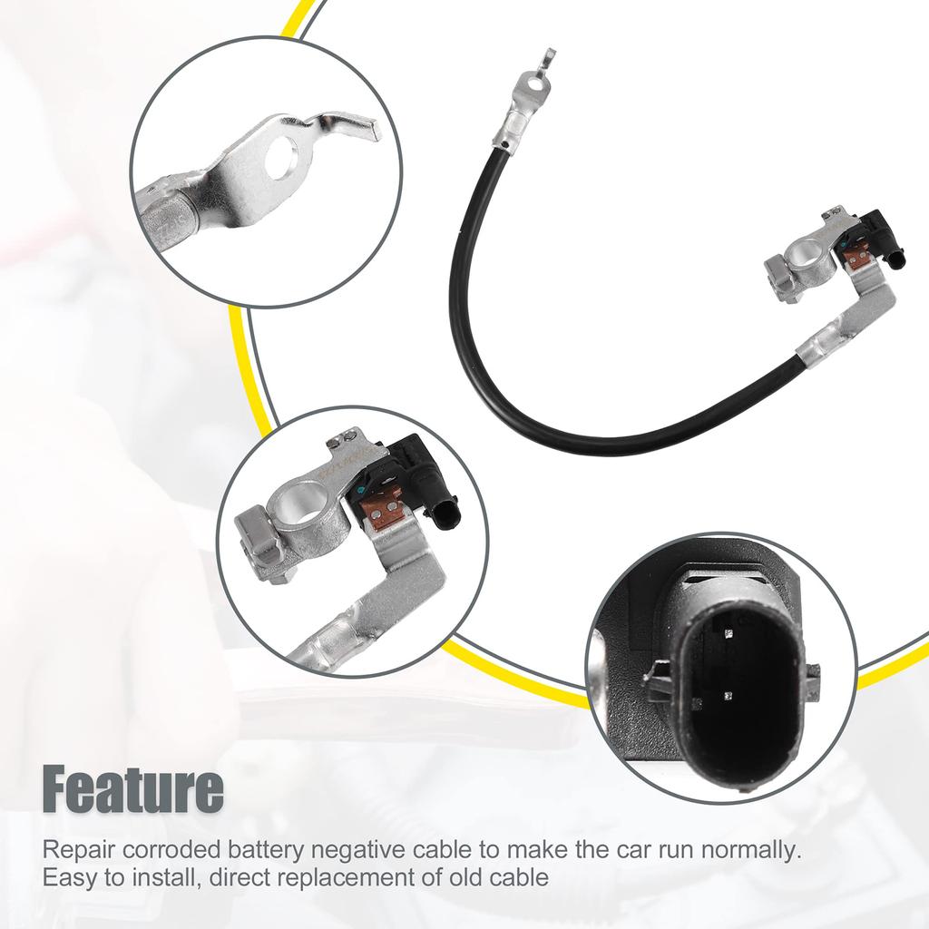 Car Waterproof Negative Battery Cable Wire Connector Wiring Harness for Hatchback AV6Z10C679P Battery Management System