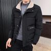 Men 's Cotton -Padded Winter Coat Padded Jacket Fur Collar Winter Clothes