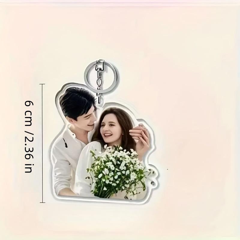 Cross-Border E-commerce: Custom Acrylic Keychain by Image