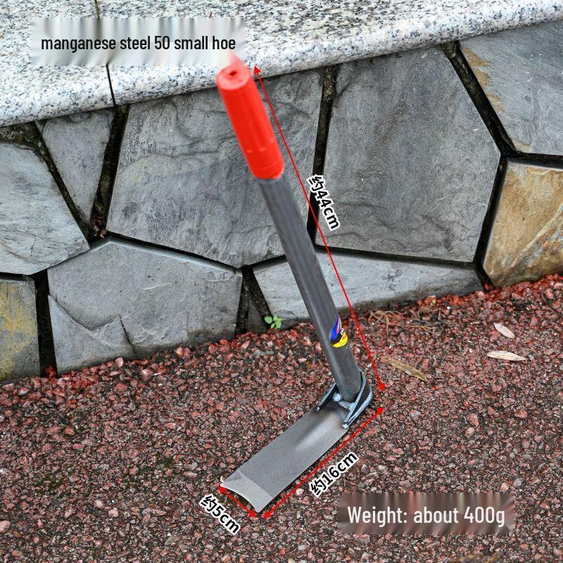 Manganese Steel Gardening Hoe for Weeding, Planting, and Digging
