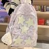 Schoolbag High Value Ins Niche Star Schoolbag Junior High School Girl High School College Student Backpack 1011 New Backpack