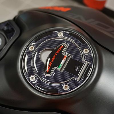 3D Ochranná nálepka na víčko nádrže motocyklu pro Ducati Monster 937 2021-2024