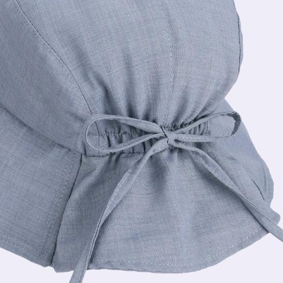 Bucket Hat Wide Brim Adjustable Fit Lace-up Fisherman Hat Foldable Travel Outdoor UV Blocking Windproof Sun