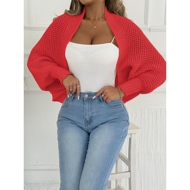 Women's Cardigan Loose Casual Warm Shawl Irregular Sweater Coat