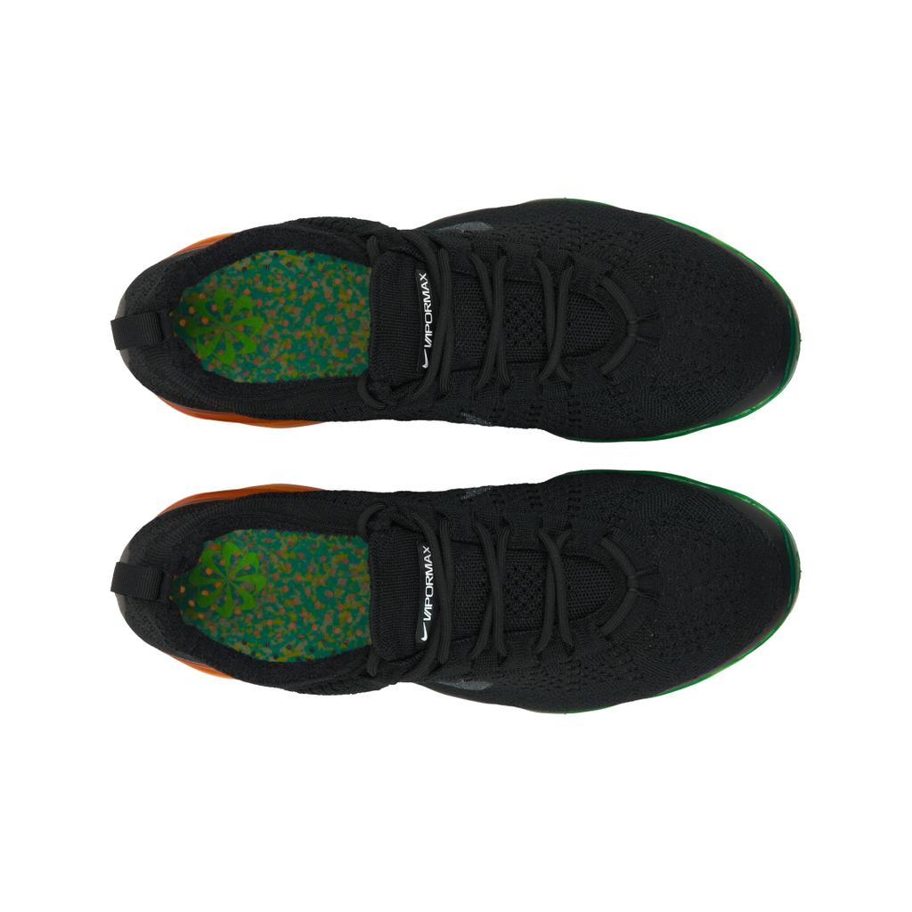 Nike Air VaporMax 2023 Flyknit Zwart Groen Strike Curry Heren Sneakers Licht-Curry DV1678-014