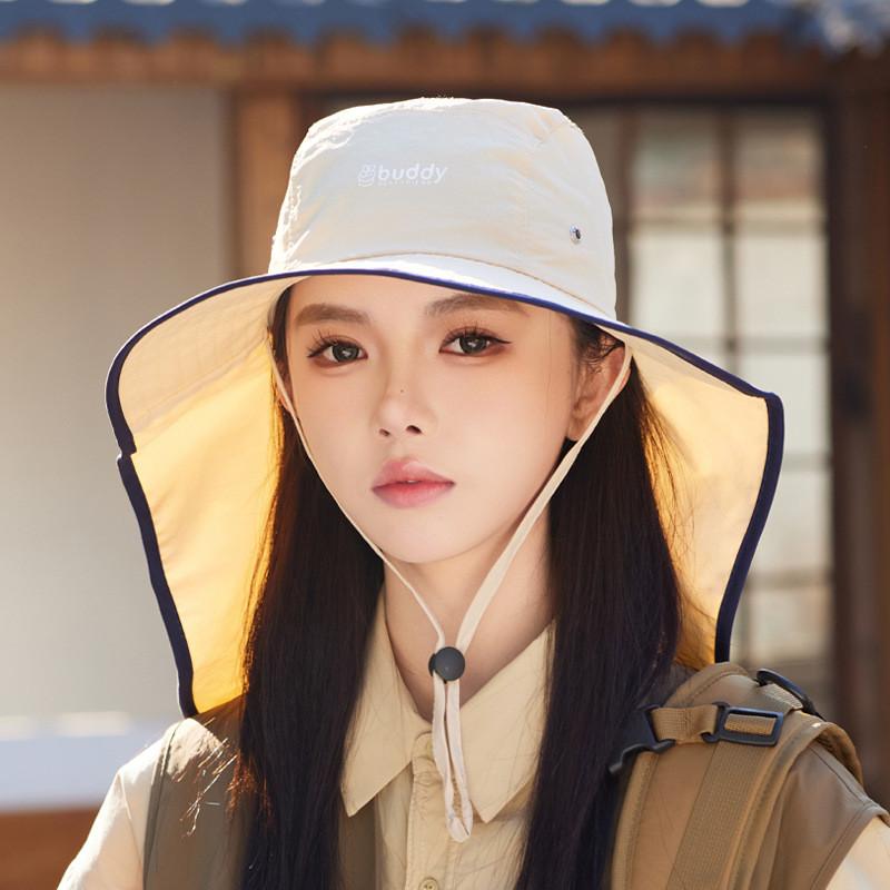 Summer Sun Protection Hat With Wide Brim And Neck Shield For Women Outdoors