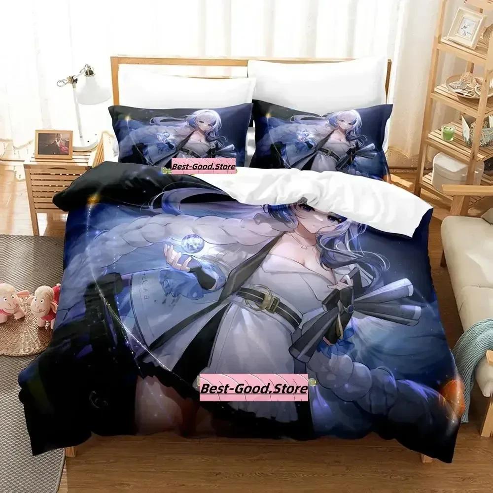Girls Frontline Project Neural Cloud Комплект постельного белья Пододеяльник Полный Queen King Размер Наволочка Постельное Белье С Рисунком Для Взрослых Детской Спальни