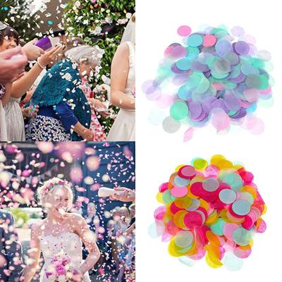 Shower Wedding Birthday Mixed Colors Filling Balloons Party Decorations Round Confetti Tissue Paper