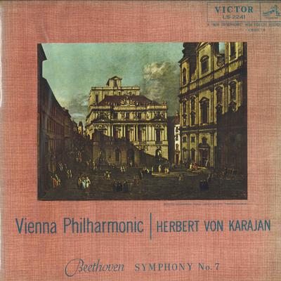 LP Record HERBERT VON KARAJAN - Beethoven: Symphony No. 7 LS2241 VICTOR Japan Classical Used