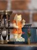 Katzen-Buddha, Katzen-Glücksgott, Bishamonten, Bildhauer unter Aufsicht von Butsya Sakai, Sieben Glücksgötter, Maneki-neko, Maneki-neko Figur (NB7