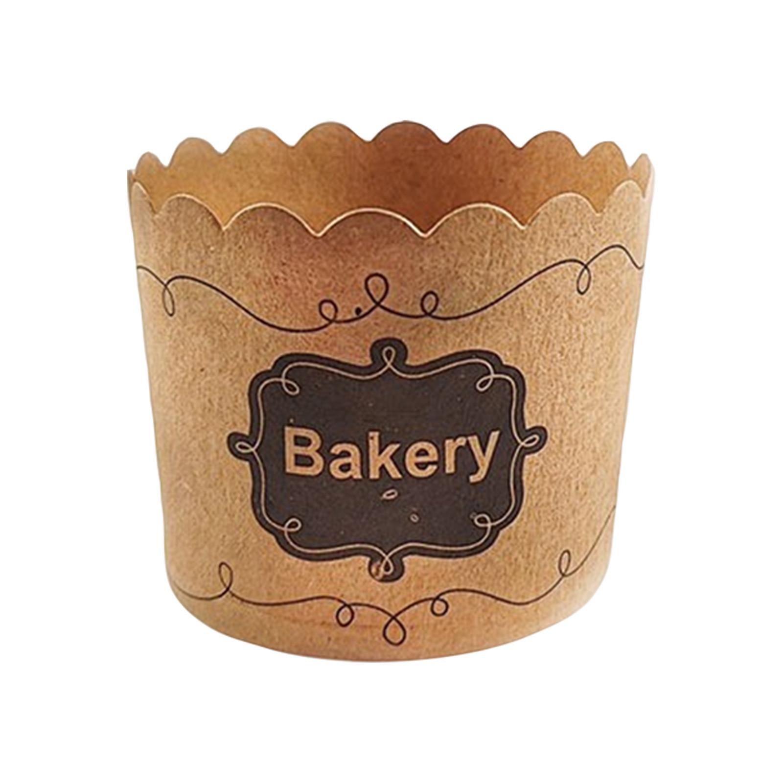 

Small Kraft Paper Machine-made Cup, Mafen Cup, Cake Paper Cup, Heat-resistant Oven, Baking Household Small Paper Holder, 0 Pieces Set One Size
