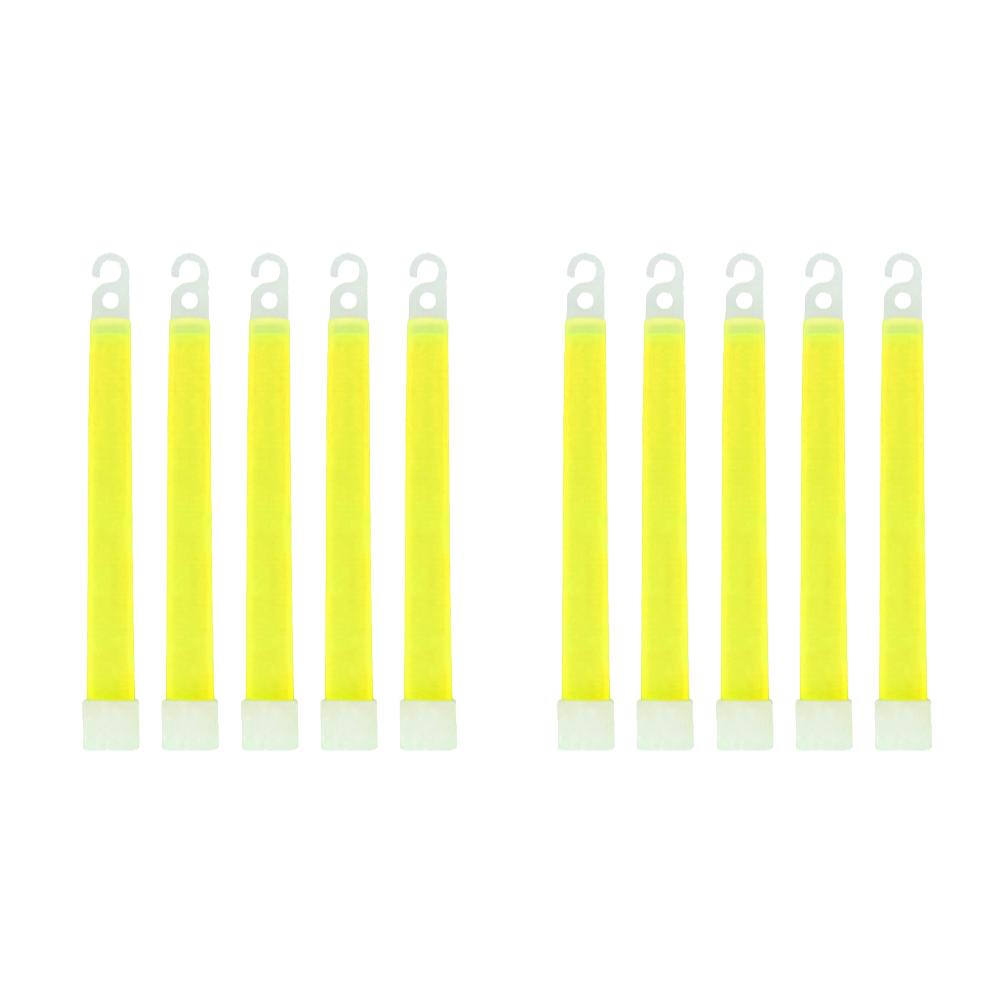 1-20Pcs LED Glow Stick 6 Inch Survival Kit Military Glow Light Stick Walk and Hiking Camping SOS Gear Outdoor Military Equipment