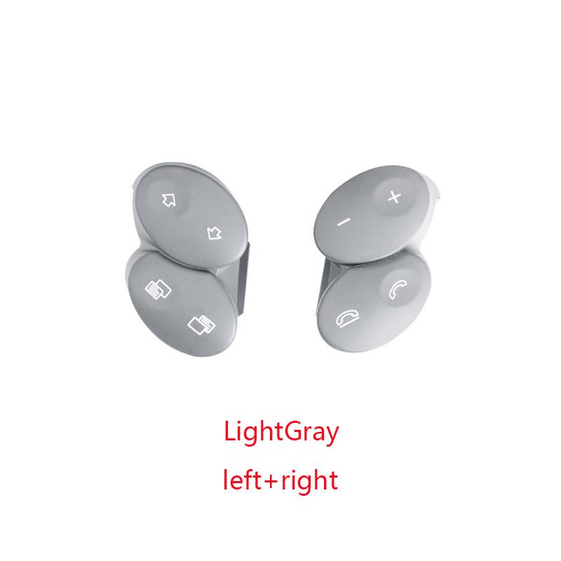 Pro Mercedes W211 W219 Ovládací tlačítka spínače na volantu Tlačítka multifunkčního spínače pro Benz E Cls Class