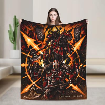 Dark Gods Blanket  Travel Flannel Throw Blanket For Home Decor Warm  Quality Bedspread Gift