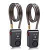 Hollarm Bluetooth Bike Motorcycle Lock Alarm Waterproof Burglar Vibration Bike Alarm Lock System Security Smart APP Control