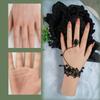 KUMIHO Hand Model, Silicone Hand, Female Hand Upgrade, Drawing Hand, Hand Fetish Mannequin, Nails, Painting Model, Hand Torso, with Nails and Skeleton