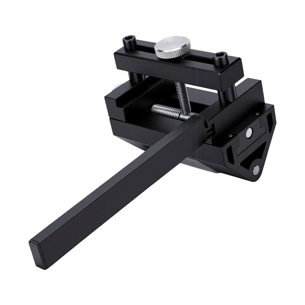 Honing Guide Tool Aluminum Alloy Versatile Angle Adjustment Woodworking Sharpener Jig for Easy Chisel Sharpening Black