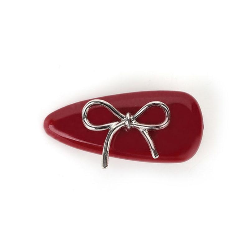 Charmy Charming Ribbon Hair Pin (2colors)