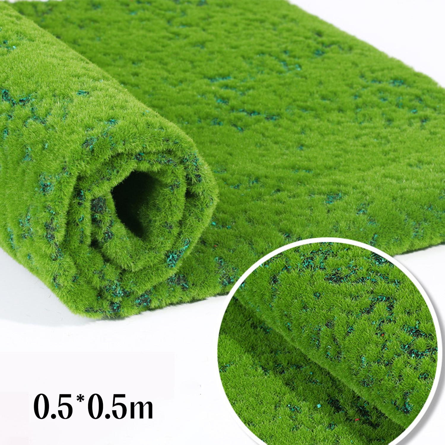 

15/30/50см Мини Искусственный Мох Дерн Газон Стена Зеленые Растения DIY Симуляция Травы Доска Сад Микро Ландшафт Декор Мат Ковер