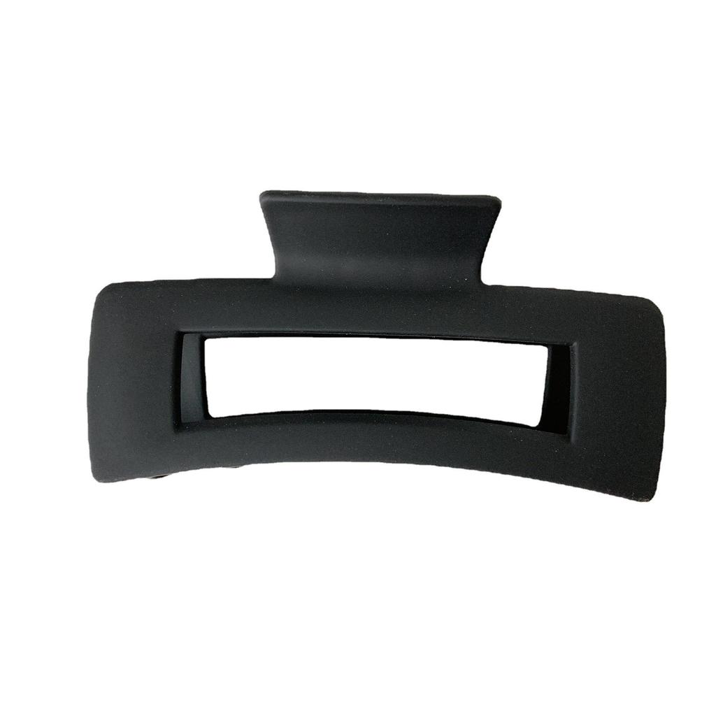 Small Black Claw Clip for Women - Hair Accessory for High Ponytail & Hairpin