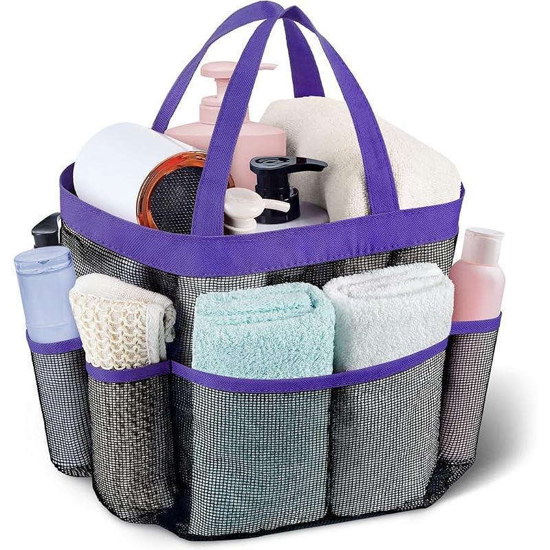 S9253 Portable Mesh Shower Caddy Bag - New Style Wash Bag