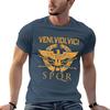 T-shirt Veni Vidi Vici T-shirt Base Traspirante in Cotone